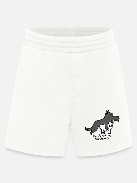 Schof im Wolfspelz - Heavyweight Shorts - made by SPREAD - OFF WHITE