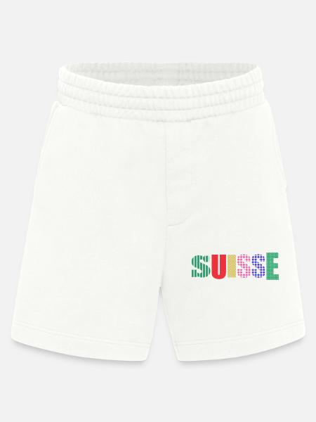 SUISSE - Short bio épais fabriqué en UE - OFF WHITE
