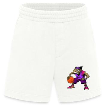 B-Ball Hip-Hop Rap - Heavyweight Shorts - made by SPREAD  - OFF WHITE - Vorne