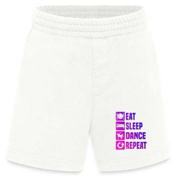 Geschenkidee für den Hip-Hop-Tänzer mit Breakdance - Heavyweight Shorts - made by SPREAD  - OFF WHITE - Vorne