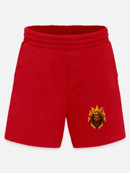 EMBER RONIN - Heavyweight Shorts - made by SPREAD  - red