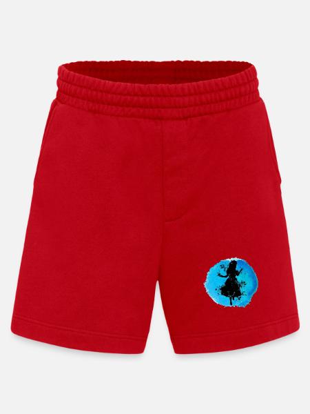 Alice in Underground - Heavyweight Shorts - made by SPREAD  - red