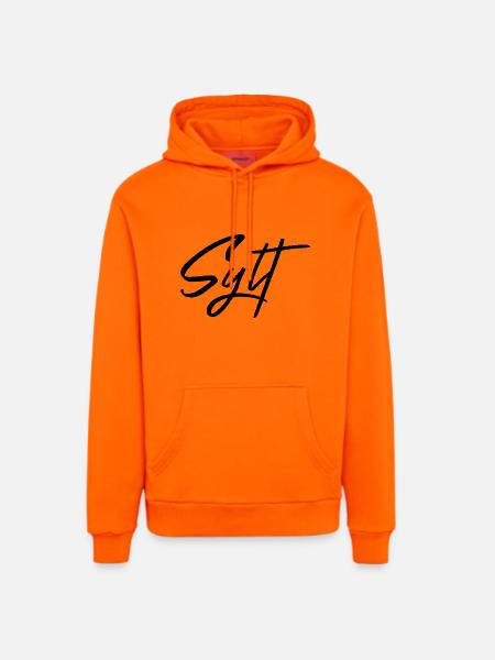 Sylt - Organic Relaxed Hoodie Made in EU - SUNSET ORANGE