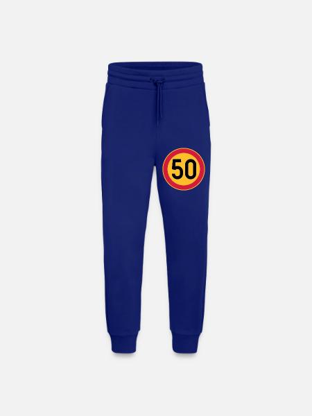 50 Limit / Tempolimit - Jogginghose - made by SPREAD - Iconic Blue