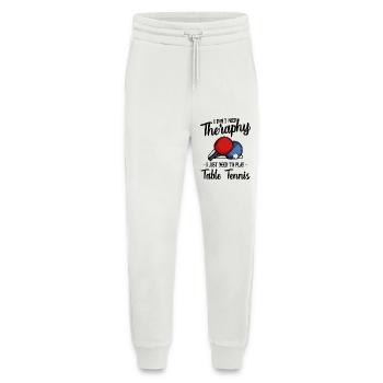 Ping-pong - Pantalon de jogging bio décontracté fabriqué en UE - OFF WHITE - Devant
