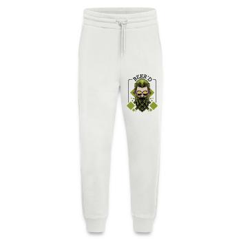 Beer'd Beer Brew Beard Pun Brewer Gift - Jogging Pants - made by SPREAD  - OFF WHITE - Front