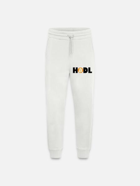 Bitcoin Revolution – Hold the Future - Jogginghose - made by SPREAD - OFF WHITE