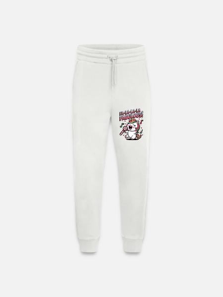Fa-la-la-la Fabulous! - Jogging Pants - made by SPREAD  - OFF WHITE