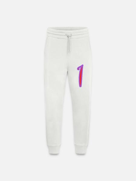 1 - Jogging Pants - made by SPREAD  - OFF WHITE
