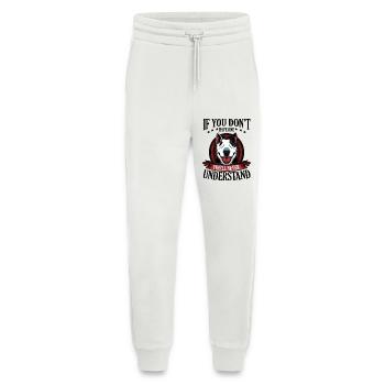 Bull Terrier - Jogginghose - made by SPREAD - OFF WHITE - Vorne