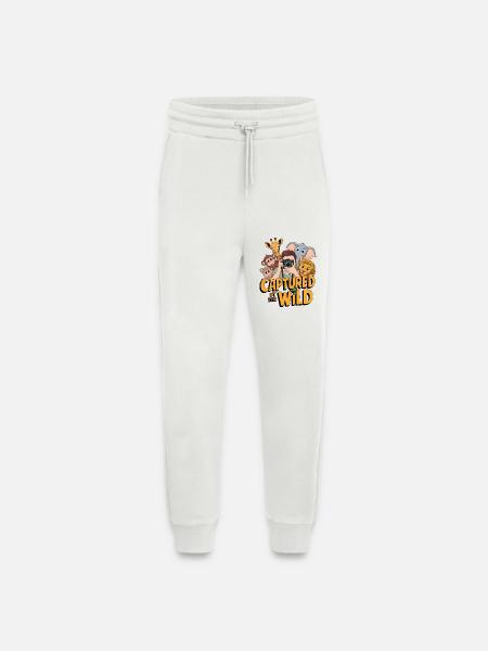 Captured By The Wild - Jogging Pants - made by SPREAD - OFF WHITE