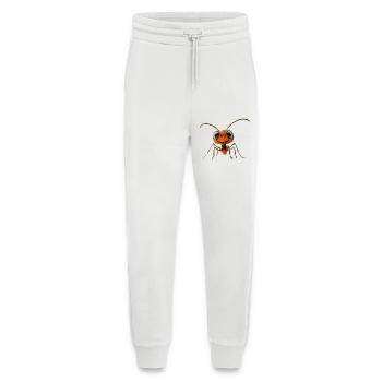 fourmi fourmi de forêt fourmi de feu insecte fourmis mignonnes - Pantalon de jogging bio décontracté fabriqué en UE - OFF WHITE - Devant