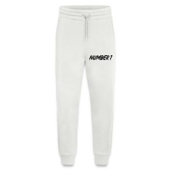 Numéro 1 - un - premier - premier - 1 - numéro 1 - Pantalon de jogging bio décontracté fabriqué en UE - OFF WHITE - Devant