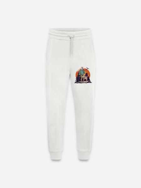 Walking with the dog - Jogging Pants - made by SPREAD - OFF WHITE