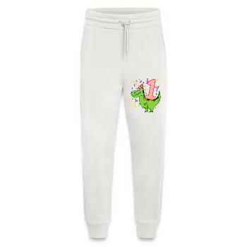 Dinosaurier Geburtstag 1 Jahre alt - Jogginghose - made by SPREAD - OFF WHITE - Vorne