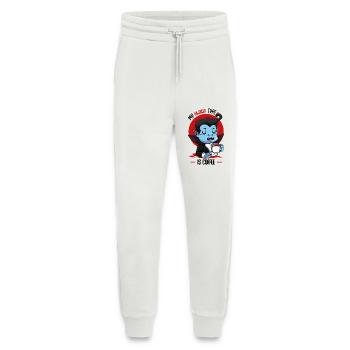 Blutkaffee Vampir Cartoon - Jogginghose - made by SPREAD - OFF WHITE - Vorne