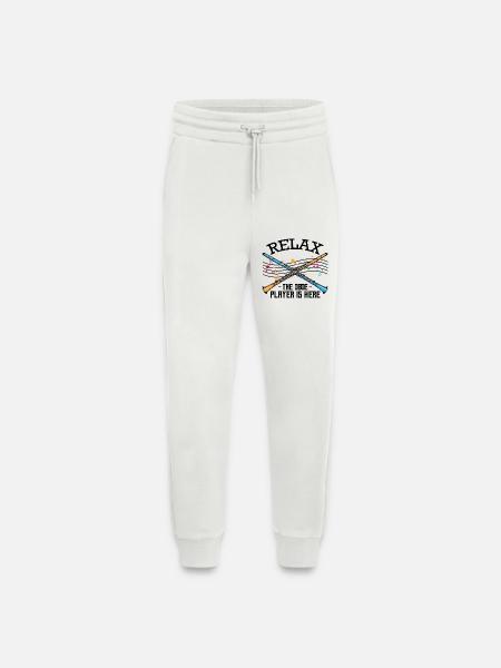 hautbois - Pantalon de jogging bio décontracté fabriqué en UE - OFF WHITE