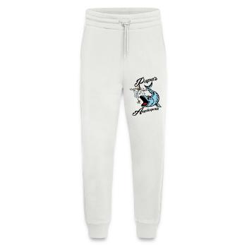 Papa's Angelexperte - Angeln mit Papa - Jogginghose - made by SPREAD - OFF WHITE - Vorne