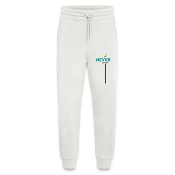 never give up bird - Jogginghose - made by SPREAD - OFF WHITE - Vorne