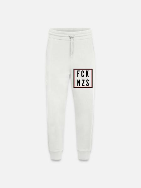 Fuck Naz*s - Jogging Pants - made by SPREAD - OFF WHITE