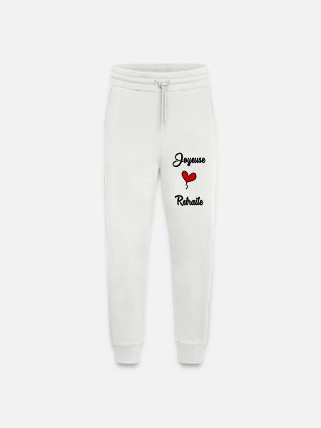 JOYEUSE RETRAITE - Pantalon de jogging bio décontracté fabriqué en UE - OFF WHITE