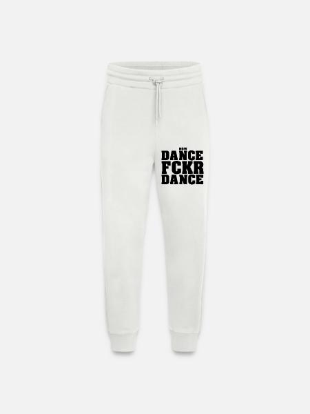 Danse Fckr Danse - Pantalon de jogging bio décontracté fabriqué en UE - OFF WHITE