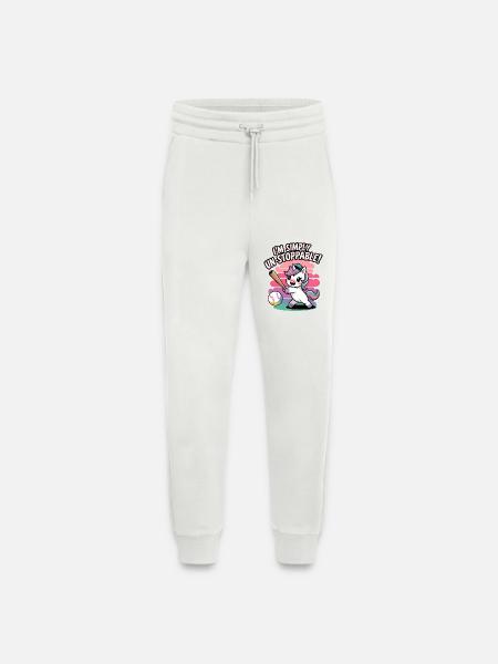 I'm Simply Un-stoppable! - Jogging Pants - made by SPREAD - OFF WHITE