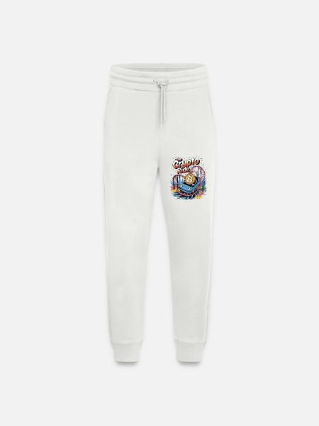 The Crypto Ride - Jogging Pants - made by SPREAD - OFF WHITE