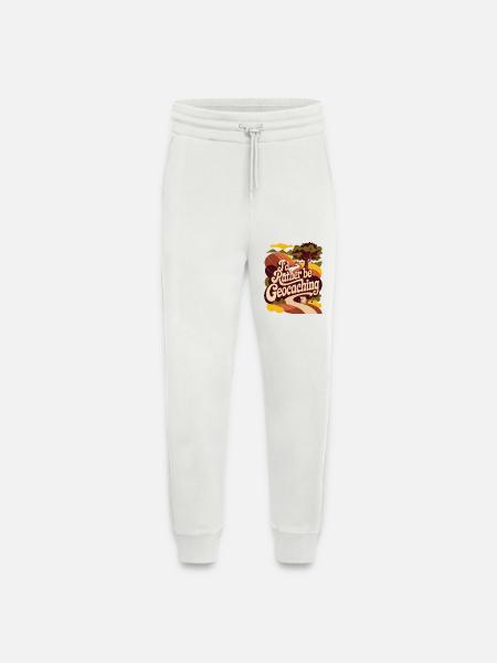 I'd Rather Be Geocaching - Jogging Pants - made by SPREAD - OFF WHITE