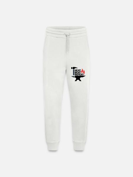 Heat, Beat, Repeat - Jogging Pants - made by SPREAD - OFF WHITE