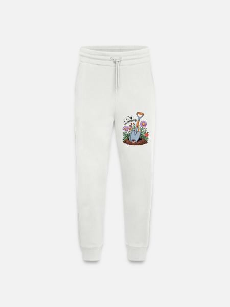 I Dig Gardening - Jogging Pants - made by SPREAD  - OFF WHITE