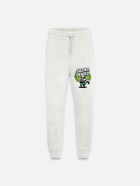 Silent But Deadly - Jogging Pants - made by SPREAD - OFF WHITE