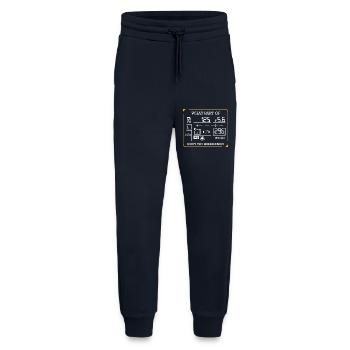 photographe - Pantalon de jogging bio décontracté fabriqué en UE - DARK NAVY - Devant