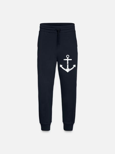 anchor - Jogging Pants - made by SPREAD - DARK NAVY