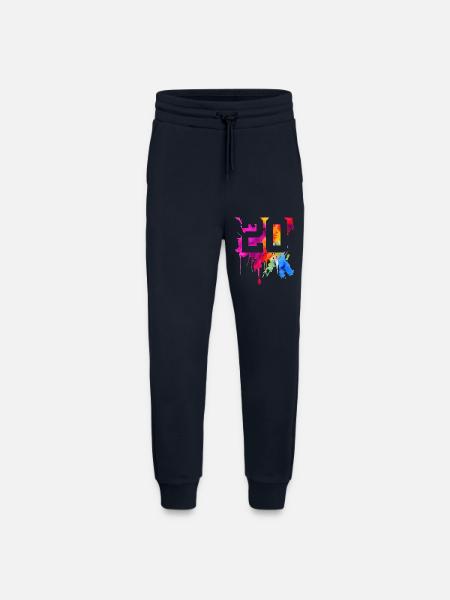 20 ANS 20 ANNIVERSAIRE - Pantalon de jogging bio décontracté fabriqué en UE - DARK NAVY