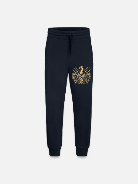 Farmer Logo - Jogging Pants - made by SPREAD - DARK NAVY