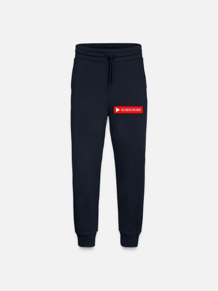 Subscribe Button Click Icon Design - Jogging Pants - made by SPREAD - DARK NAVY