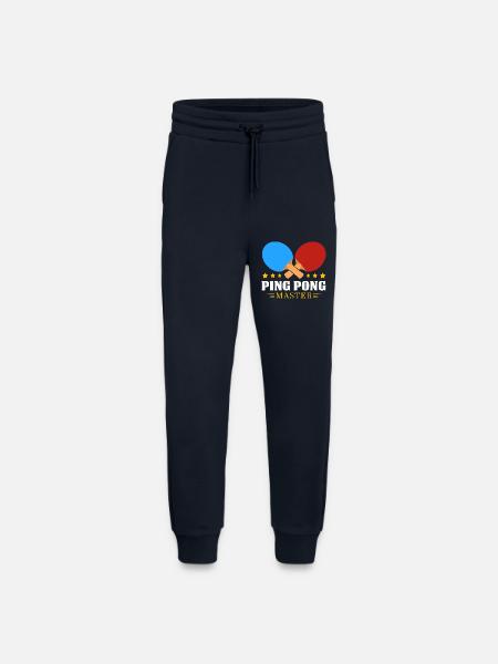 Ping-pong - Pantalon de jogging bio décontracté fabriqué en UE - DARK NAVY