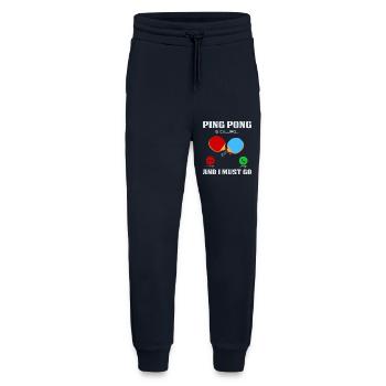 Ping-pong - Pantalon de jogging bio décontracté fabriqué en UE - DARK NAVY - Devant