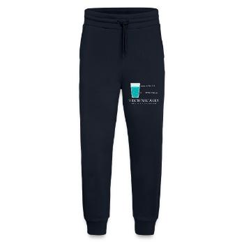 science - Pantalon de jogging bio décontracté fabriqué en UE - DARK NAVY - Devant