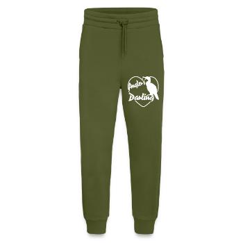 The Cormorant - Angler's Sport Fisherman's Favorite - Jogging Pants - made by SPREAD  - MOSS GREEN - Front