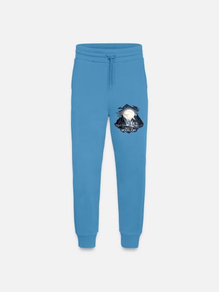 Under The Moonlight - Jogging Pants - made by SPREAD - Sol Blue