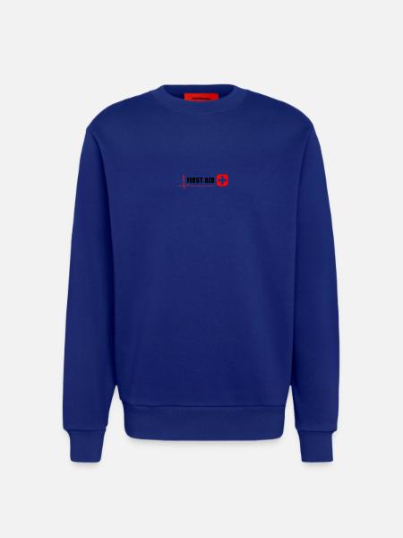 ERSTE HILFE - Sweatshirt - made by SPREAD - Iconic Blue