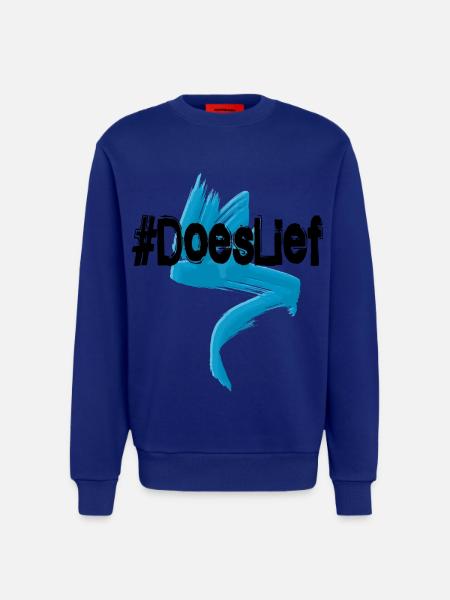 Does lief - express your heart - respect - Sweatshirt - made by SPREAD - Iconic Blue