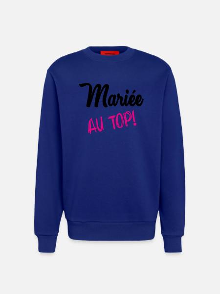 MARRIAGE - Sweatshirt - made by SPREAD  - Iconic Blue