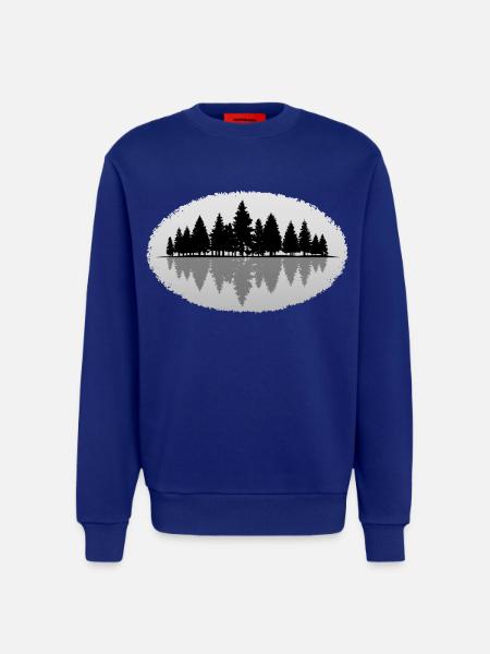 Wald Forest - Sweatshirt - made by SPREAD  - Iconic Blue