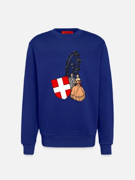 Vienna Panorama - Sweatshirt - made by SPREAD - Iconic Blue