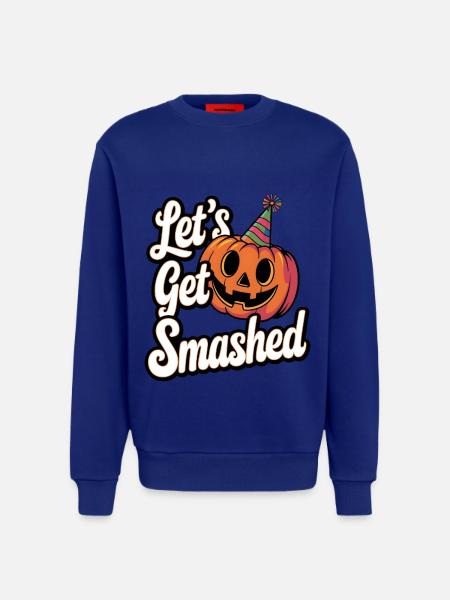 Let's Get Smashed - Sweatshirt - made by SPREAD - Iconic Blue