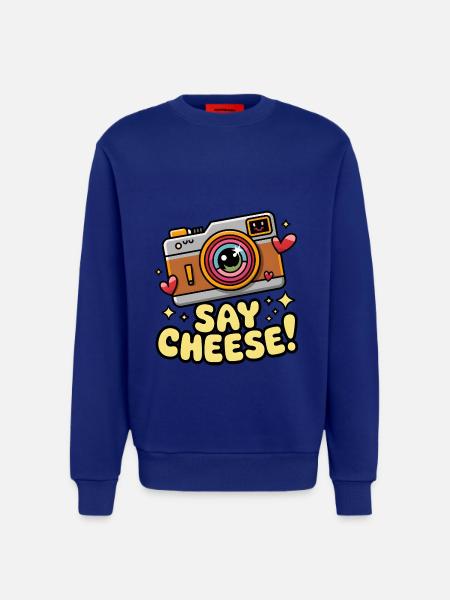 Say Cheese! - Sweatshirt - made by SPREAD  - Iconic Blue