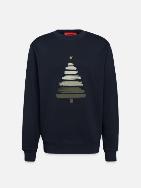Christmas Tree - Sweatshirt - made by SPREAD - DARK NAVY